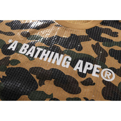 1ST CAMO LOGO RELAXED FIT SEQUIN TEE MENS