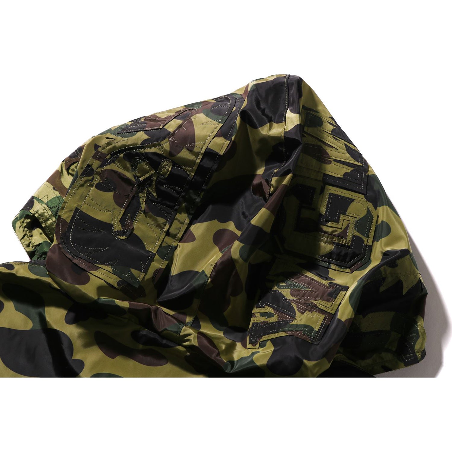 1ST CAMO JACQUARD SHARK FULL ZIP JACKET MENS
