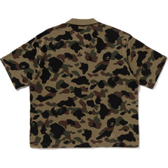 1ST CAMO JACQUARD LOGO RELAXED FIT POLO SHIRT MENS