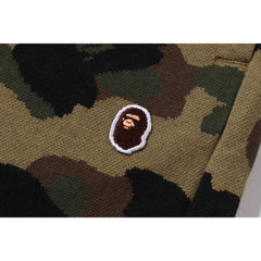 1ST CAMO JACQUARD ONE POINT RELAXED FIT SWEAT SHORTS MENS