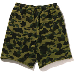 1ST CAMO HEAVY WASHED RELAXED FIT SWEAT SHORTS MENS