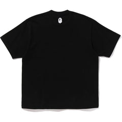 A BATHING APE LOGO RELAXED FIT TEE MENS