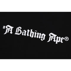 A BATHING APE LOGO RELAXED FIT TEE MENS