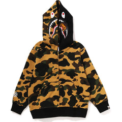 1ST CAMO MILO SHARK ZIP HOODIE KIDS