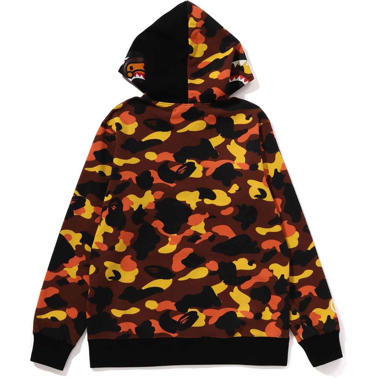 1ST CAMO MILO SHARK ZIP HOODIE JR KIDS