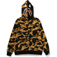 1ST CAMO MILO SHARK ZIP HOODIE JR KIDS