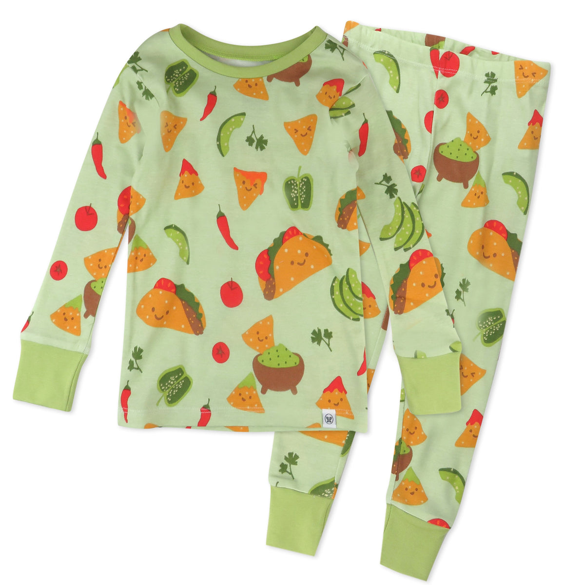 Organic Cotton Fun Foods Pajamas For Babies & Toddlers