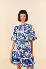 Sweet Rio Puff Sleeve Mini Dress