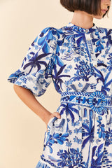 Sweet Rio Puff Sleeve Mini Dress