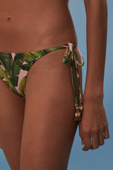 Banana Leaves Tie Side Bikini Bottom