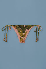Banana Leaves Tie Side Bikini Bottom