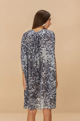 Disco Ball Sleeveless Midi Dress