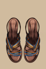 Strappy Heeled Sandal