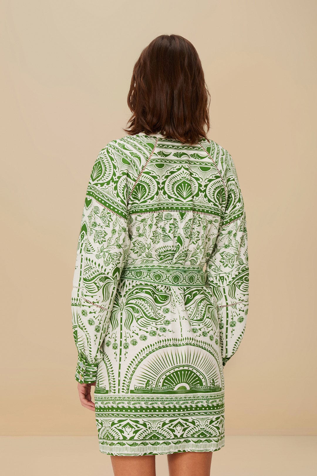 Green River Ride LENZING™ ECOVERO™ Euroflax™ Mini Dress