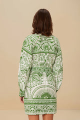 Green River Ride LENZING™ ECOVERO™ Euroflax™ Mini Dress