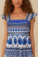 Off-White Zuli Organic Cotton Mini Dress