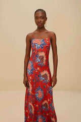 Red Luang LENZING™ Maxi Dress