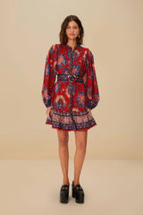 Red Luang Mini Dress