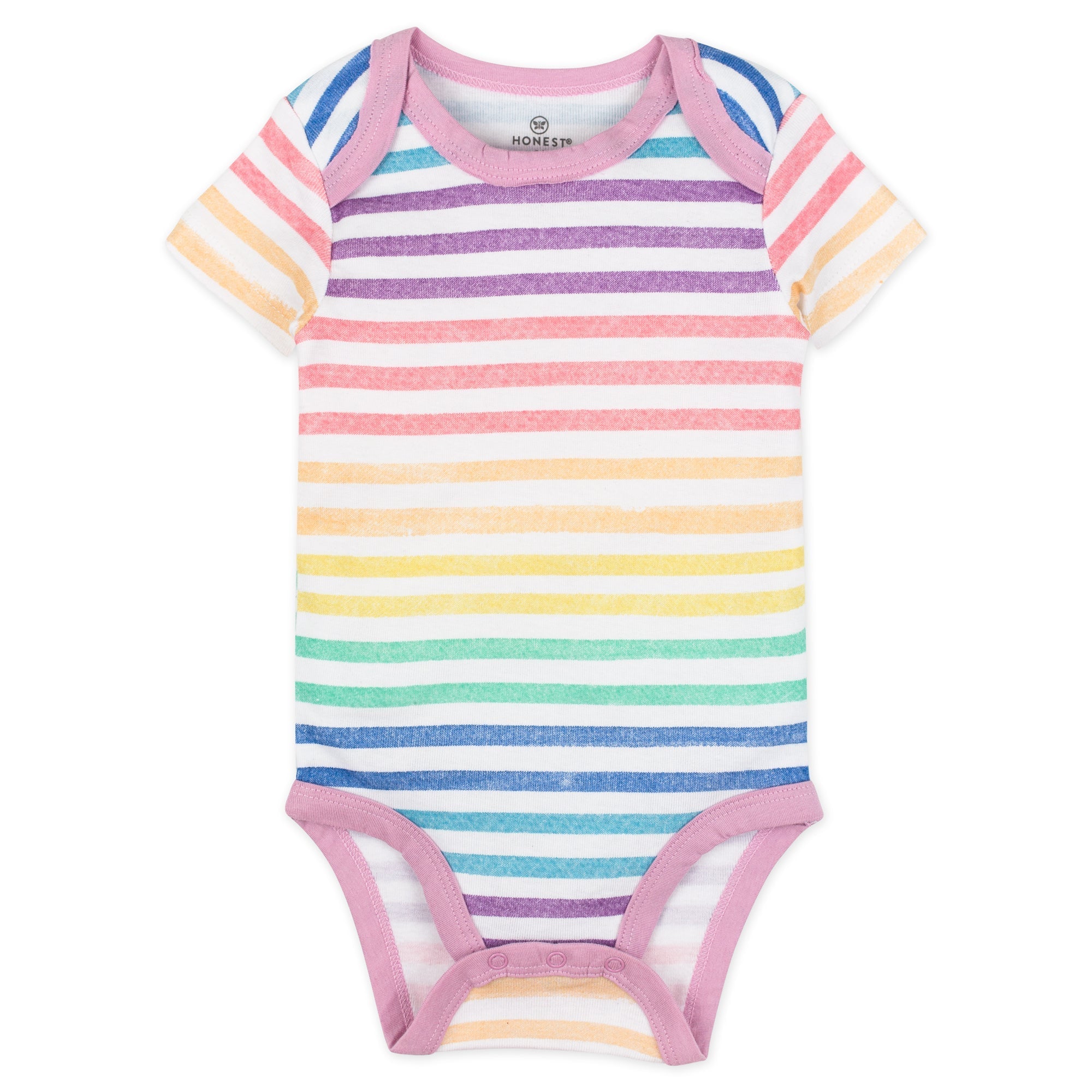 5-Pack Organic Cotton Short Sleeve Bodysuits