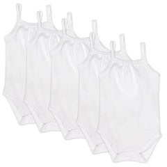 5-Pack Organic Cotton Cami Bodysuits
