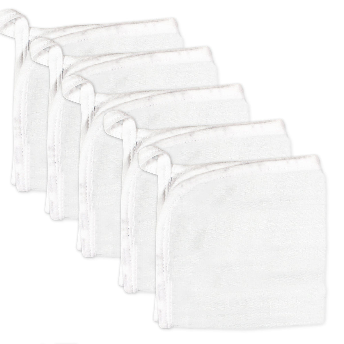 5-Pack Organic Cotton Washcloths