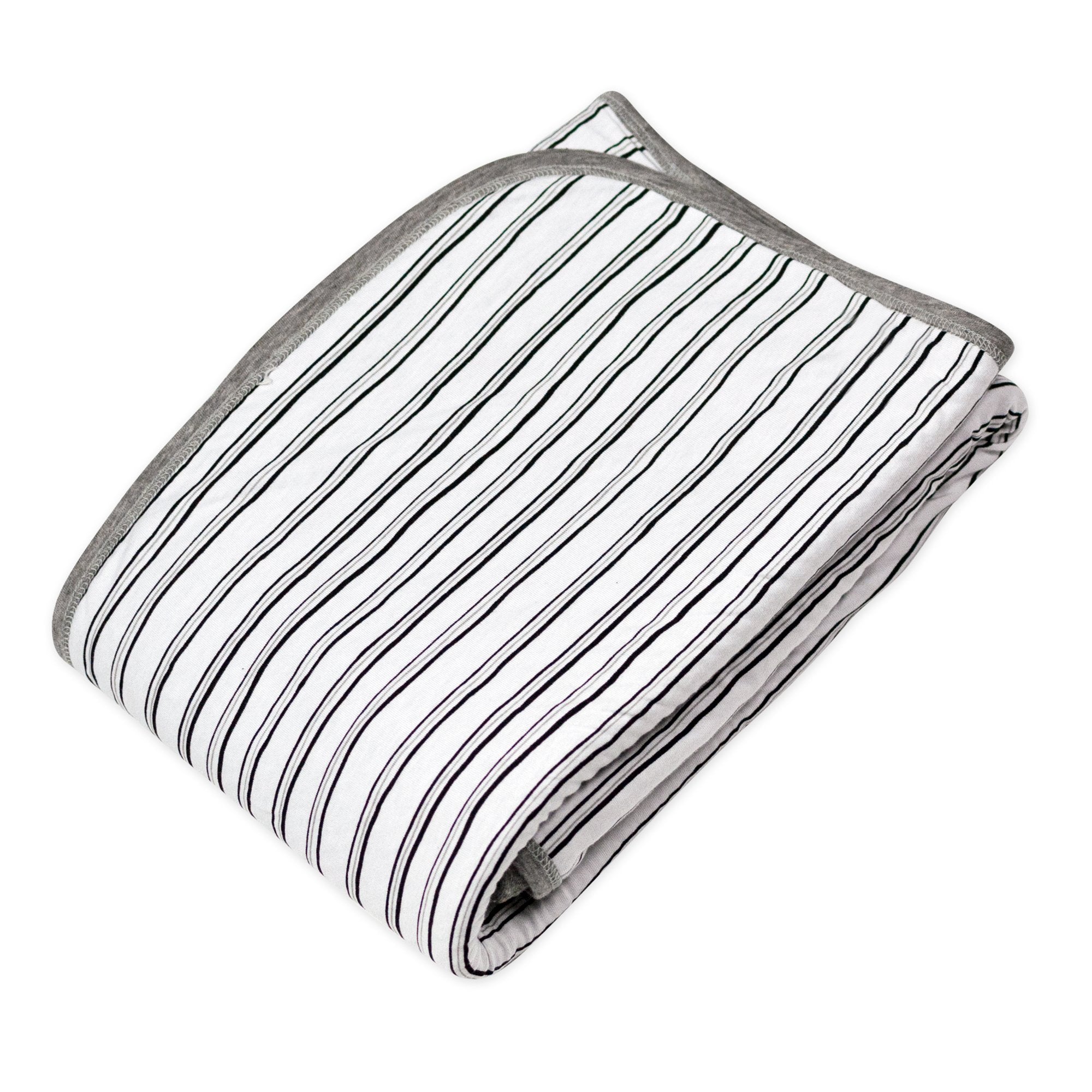 Organic Cotton Matelassé Reversible Receiving Blanket