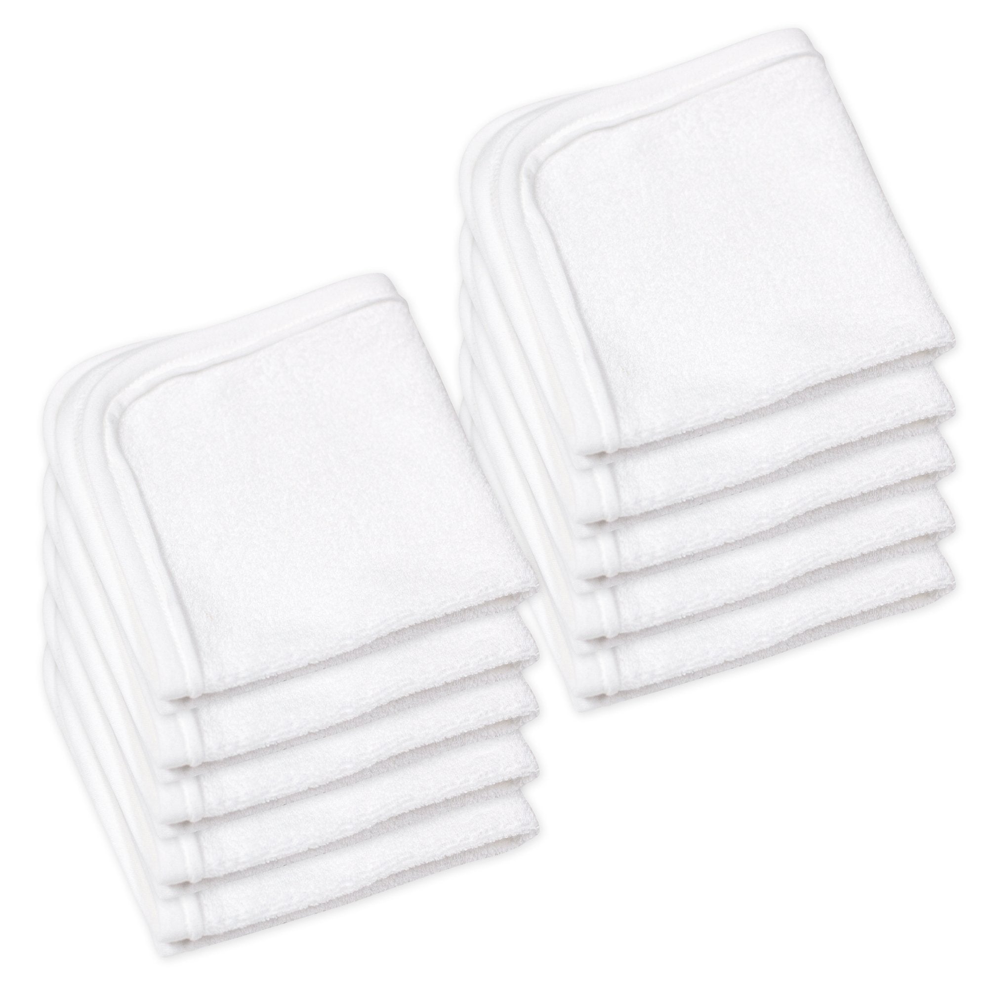 10-Pack EVERYDAY EASY Organic Cotton Washcloths Gift Set