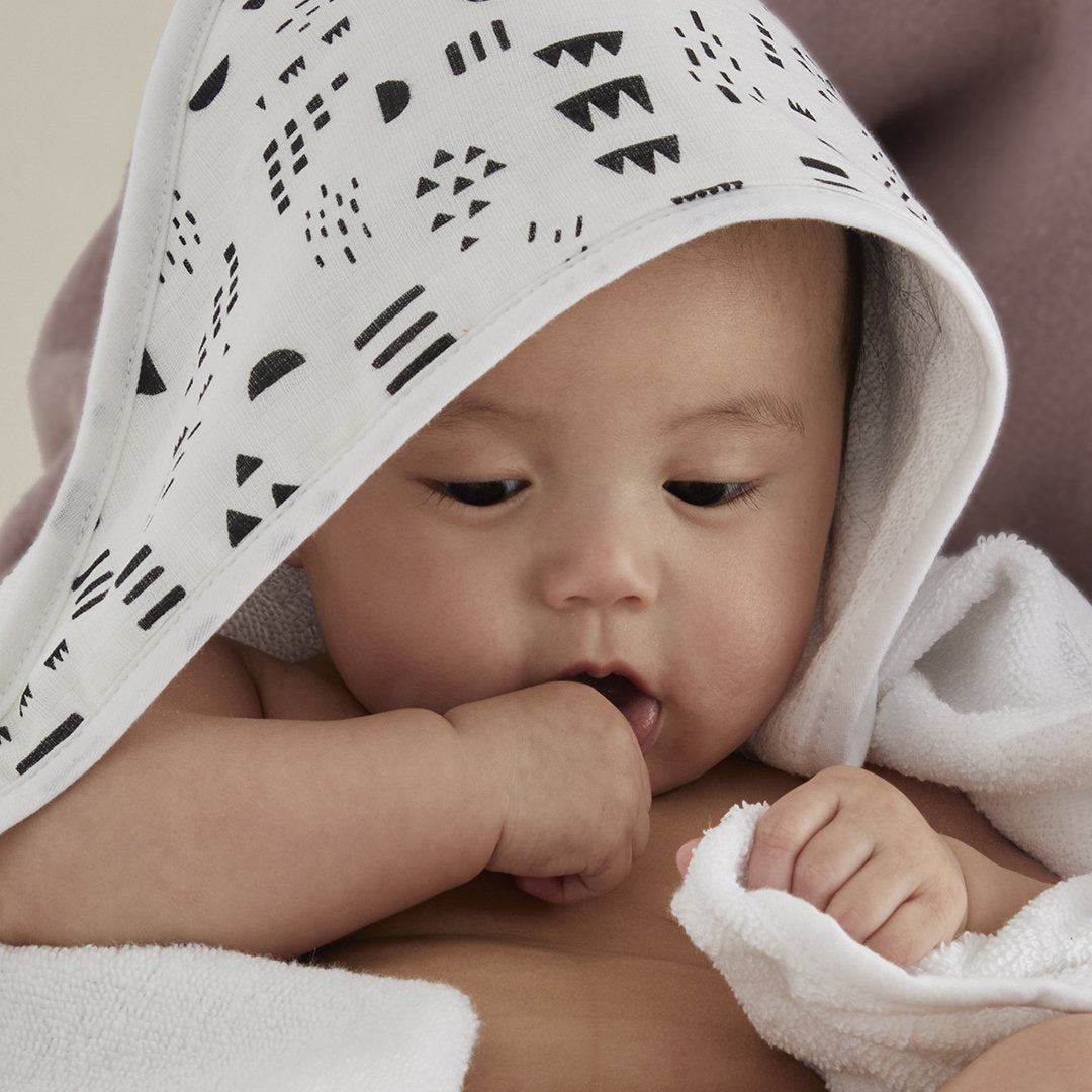 2-Pack Organic Cotton Hooded Towels