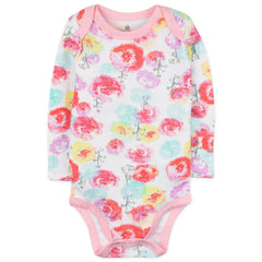 5-Pack Organic Cotton Long Sleeve Bodysuits