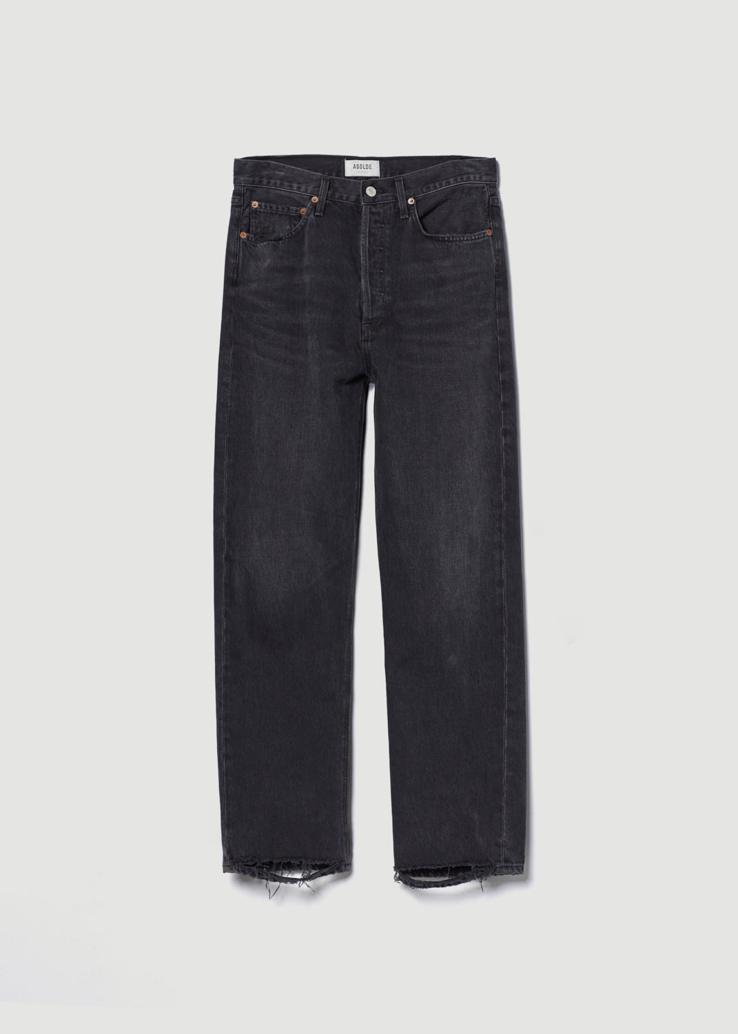 90's Crop Mid Rise Straight in Tar