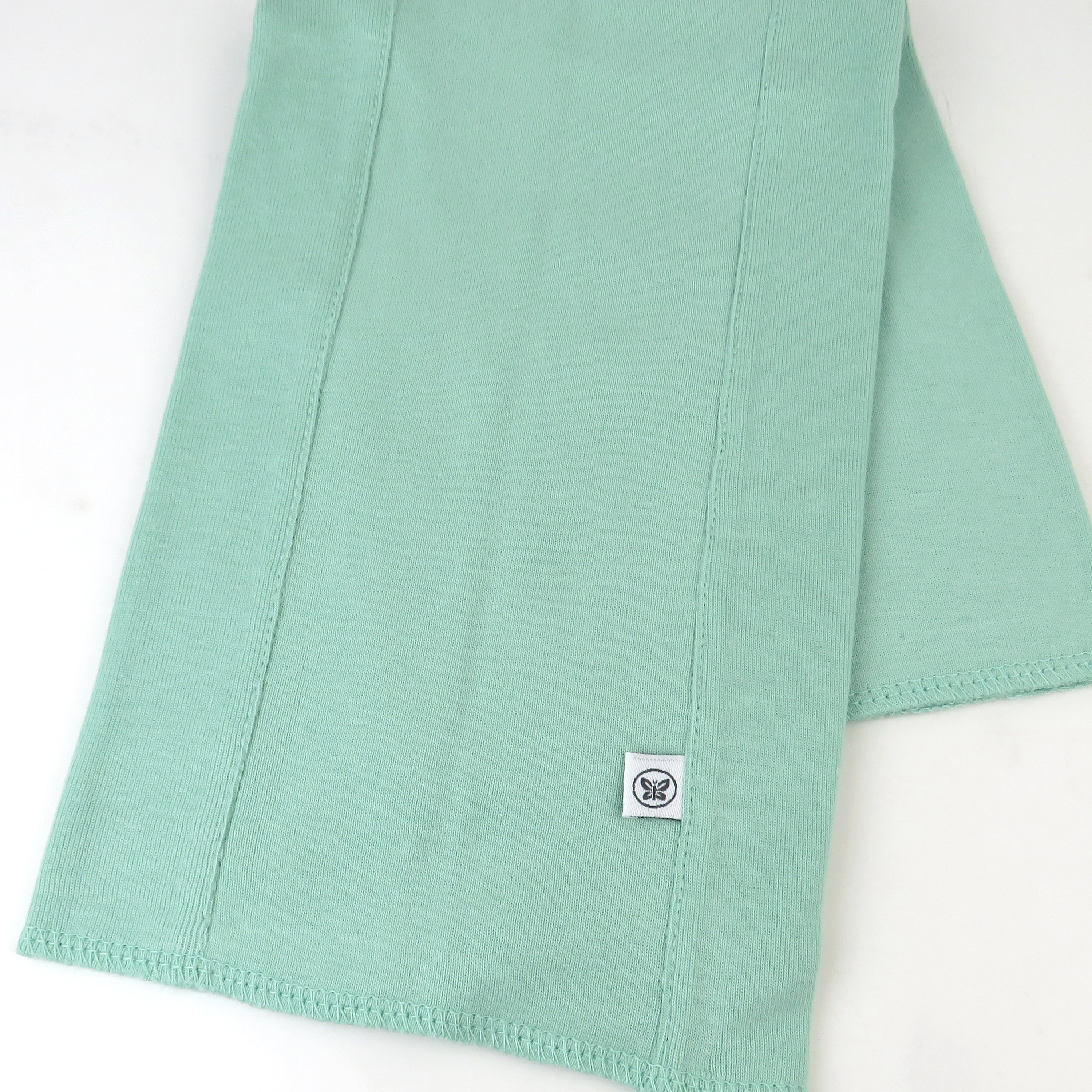 20-Pack Organic Cotton Long Sleeve Bodysuit & Knit Tri-fold Burp Cloth Bundle