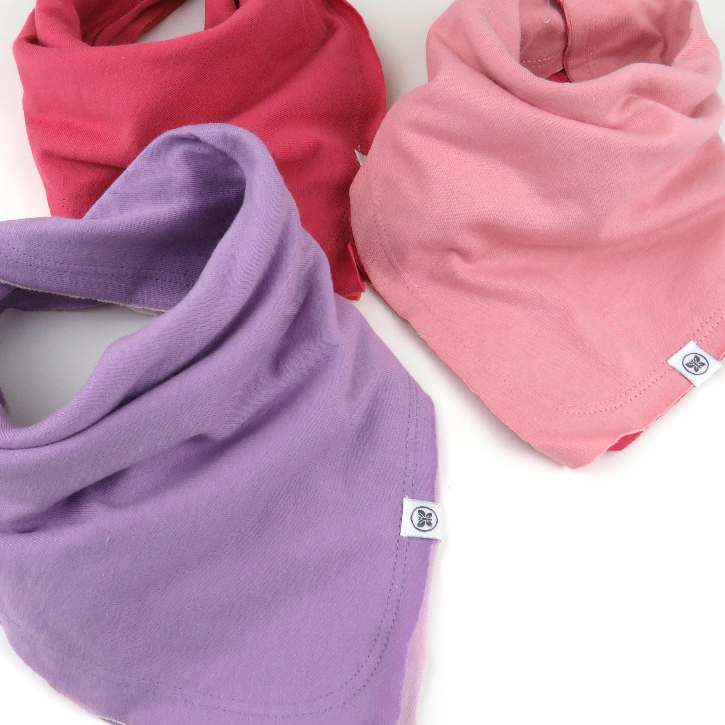 Multipack Organic Cotton Reversible Bandana Bibs