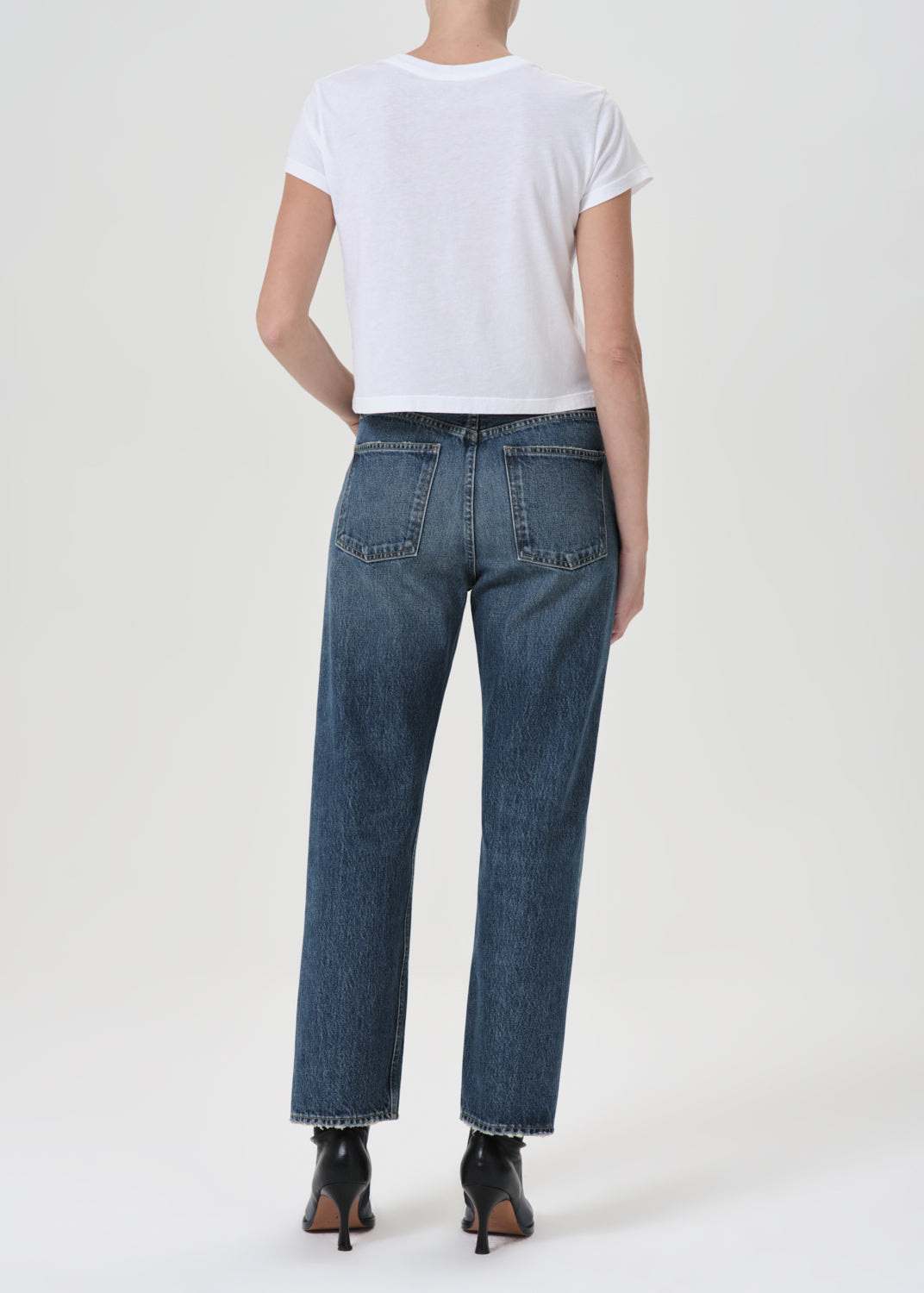 90's Mid Rise Straight in Imagine