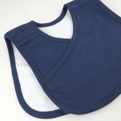 10-Pack Organic Cotton 4 in 1 Reversible Bibs