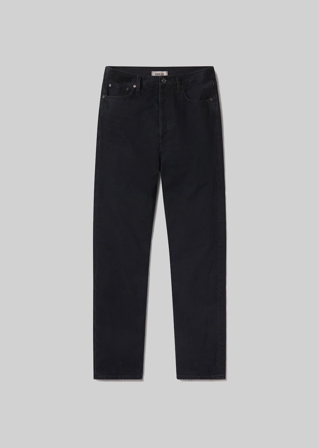 90's Pinch Waist High Rise Straight in Crushed