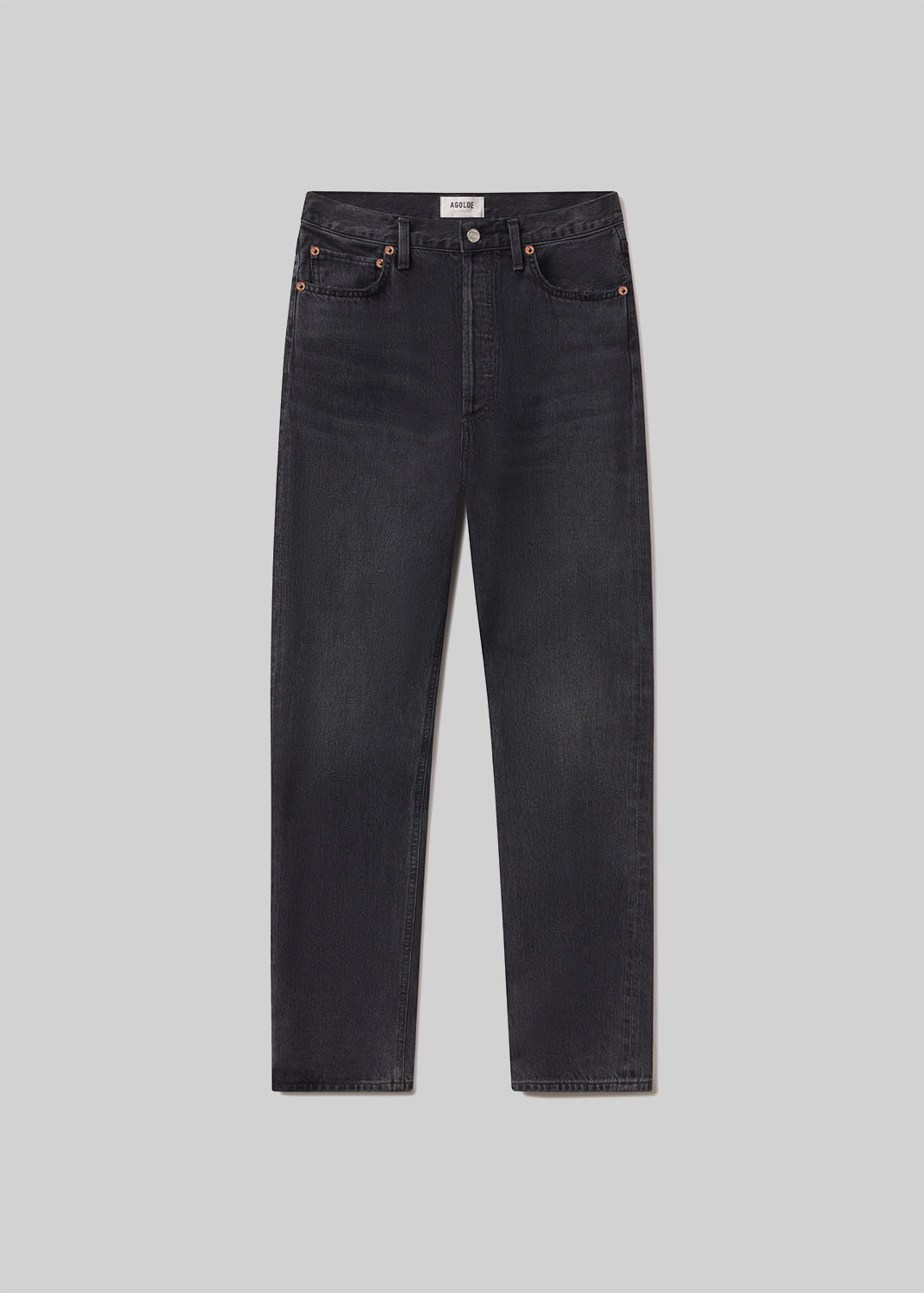 90's Pinch Waist High Rise Straight in Hitch
