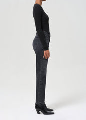 90's Pinch Waist High Rise Straight in Hitch