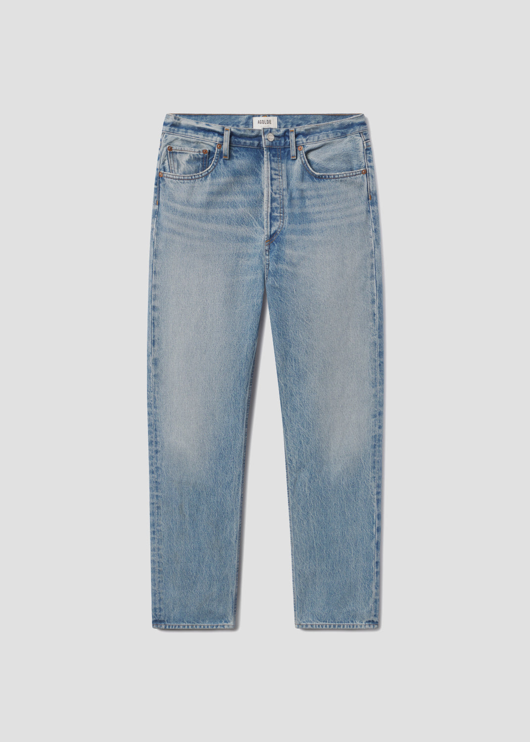 90's Pinch Waist High Rise Straight in Infinite