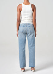 90's Pinch Waist High Rise Straight in Infinite