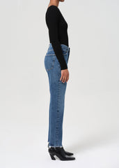 90's Pinch Waist High Rise Straight in Range