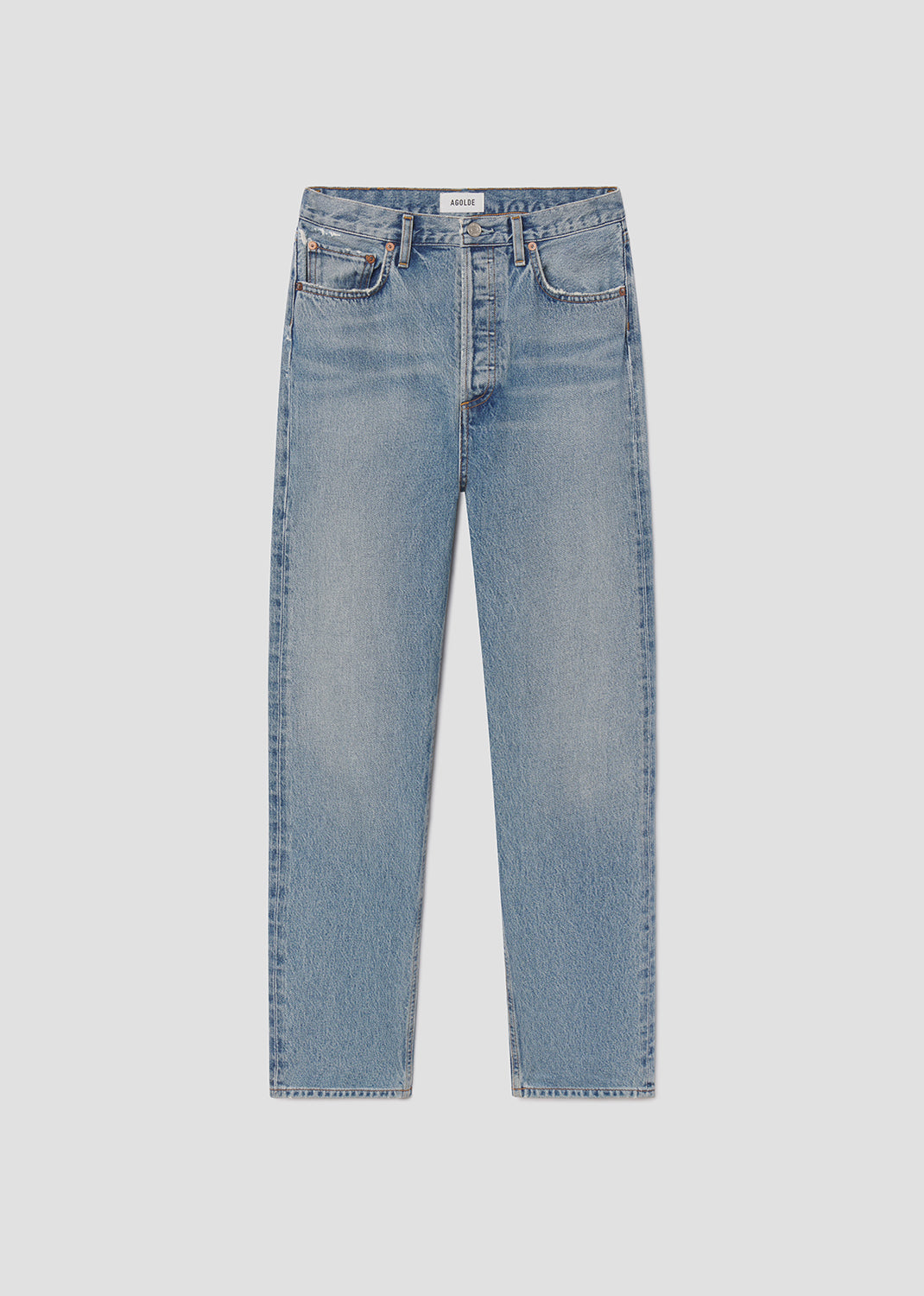 90's Pinch Waist High Rise Straight in Stage