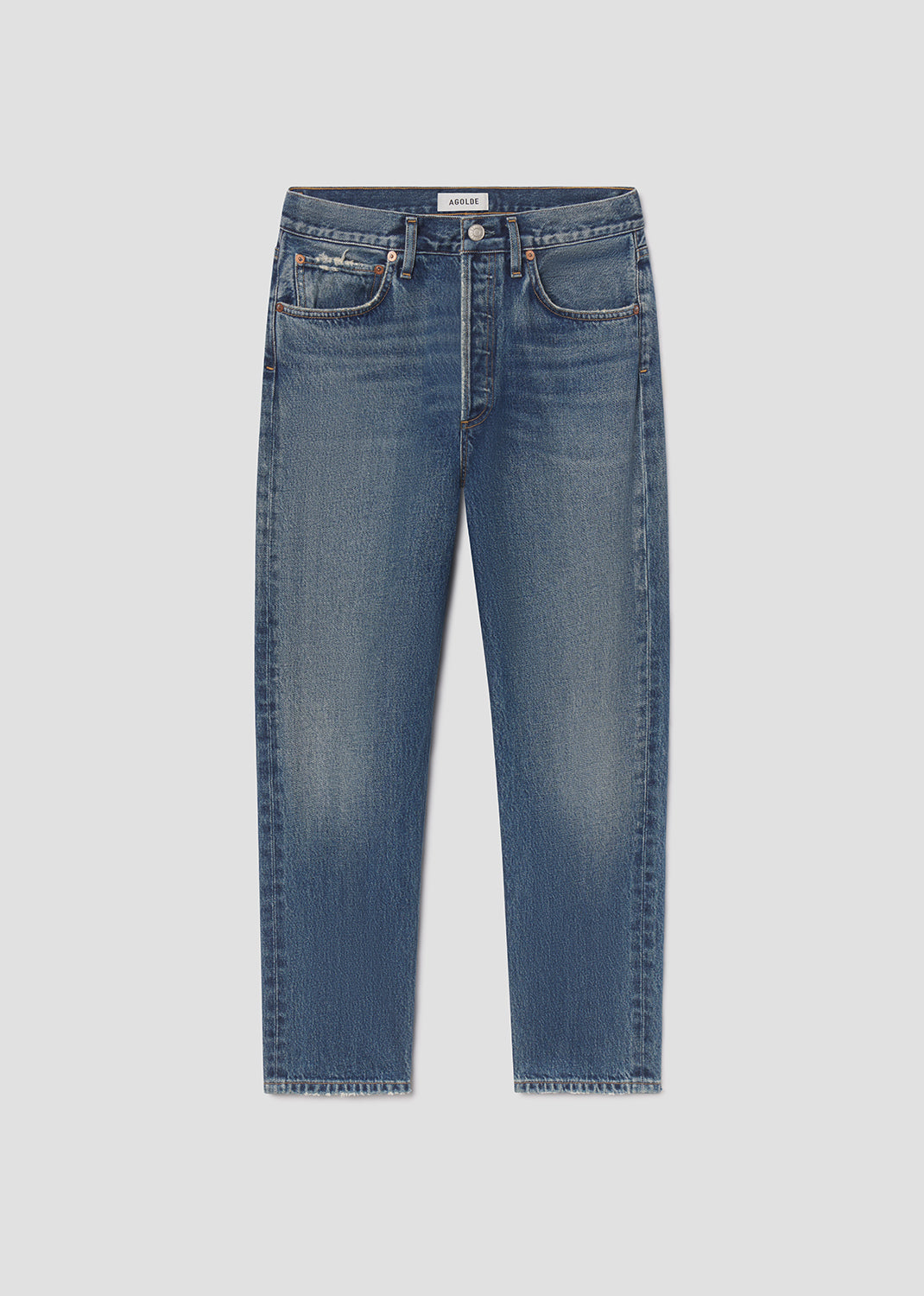 90's Crop Mid Rise Straight in Bounty