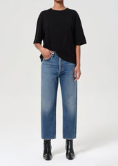 90's Crop Mid Rise Straight in Bounty