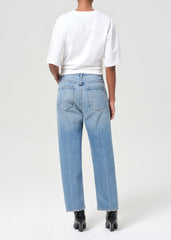 90's Crop Mid Rise Straight in Vault