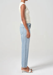90's Crop Mid Rise Straight in Force