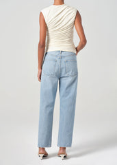 90's Crop Mid Rise Straight in Force