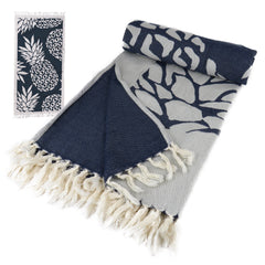 Beach Throw Towel in Tote Bag