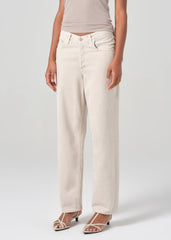 V-Waist Baggy in Scone