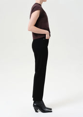 90's Pinch Waist Crop (Comfort Stretch) in Cover