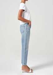 90's Pinch Waist Crop in Stage